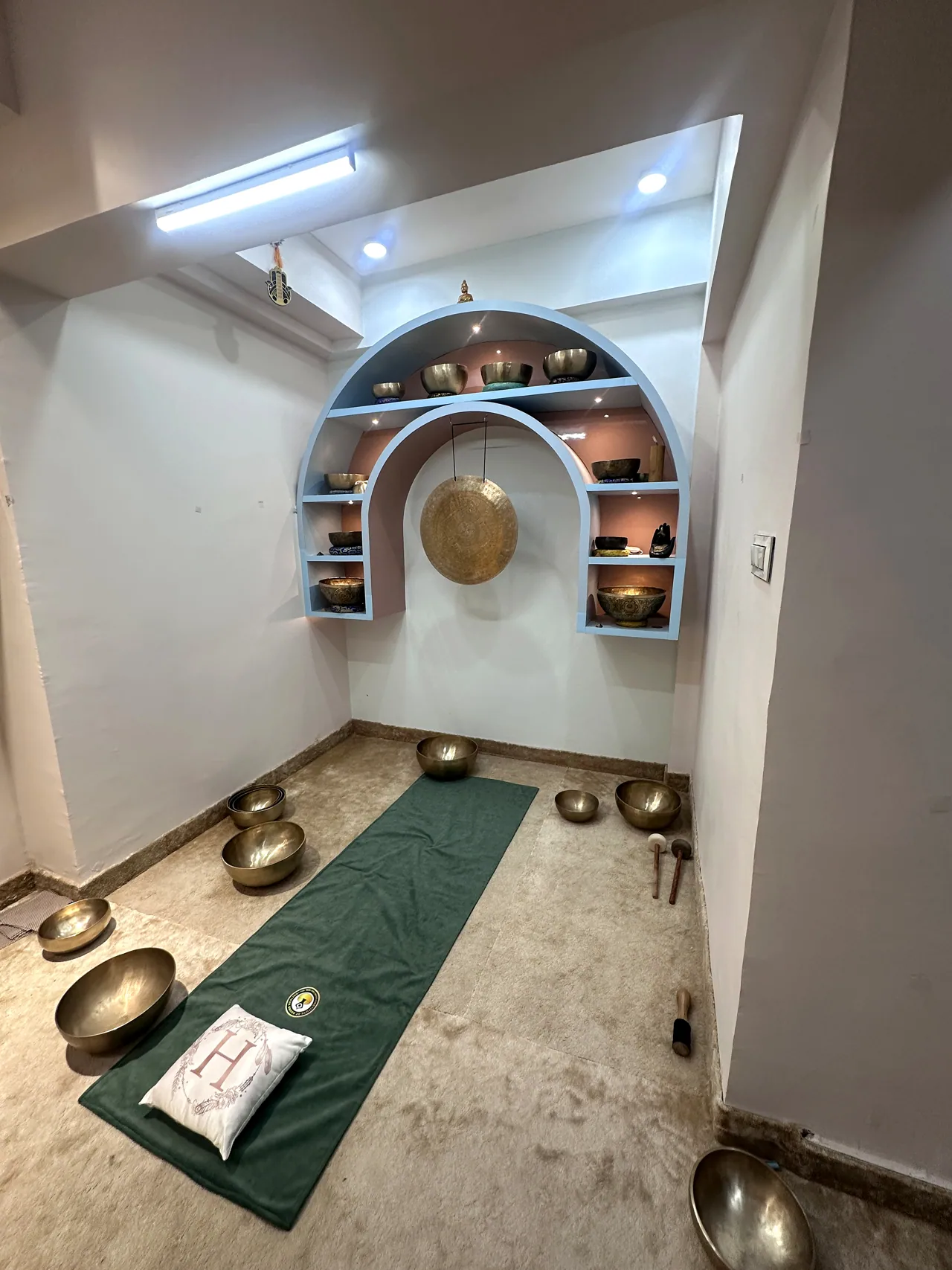 Alternate view of the dedicated mandir space